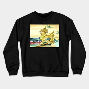 Traveling in Asia, motif 4 Crewneck Sweatshirt